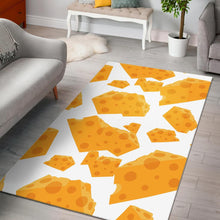 Load image into Gallery viewer, Cheese slice pattern Area Rug
