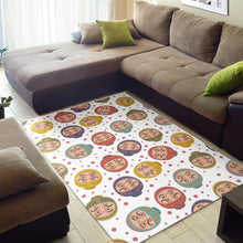 Load image into Gallery viewer, Daruma Dot Pattern Area Rug
