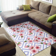 Load image into Gallery viewer, Cherry Blossom Pattern Print Design CB07 Area Rugs
