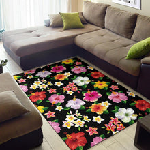 Load image into Gallery viewer, Hibiscus Pattern Print Design HB025 Area Rugs
