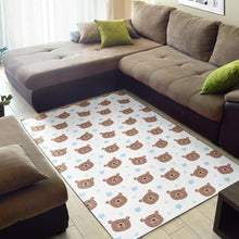 Load image into Gallery viewer, Bear Pattern Print Design BE02 Area Rugs
