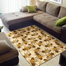 Load image into Gallery viewer, Bee Pattern Print Design BEE05 Area Rugs
