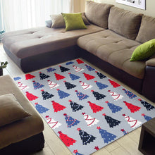 Load image into Gallery viewer, Christmas Tree Star Pattern Area Rug
