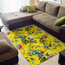 Load image into Gallery viewer, Colorful Parrot Pattern Area Rug

