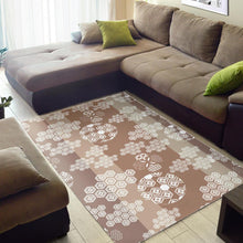 Load image into Gallery viewer, Beautiful hexagon japanese  pattern Area Rug
