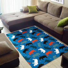 Load image into Gallery viewer, Colorful rhino pattern Area Rug
