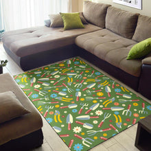 Load image into Gallery viewer, Gardening Pattern Print Design G06 Area Rugs

