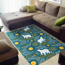Load image into Gallery viewer, Polar Bear Pattern Area Rug
