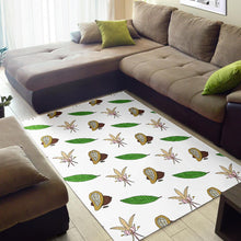 Load image into Gallery viewer, Color hand drawn Cocoa pattern Area Rug
