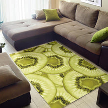 Load image into Gallery viewer, Sliced kiwi pattern Area Rug
