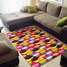 Load image into Gallery viewer, Cupcake Pattern Print Design CP02 Area Rugs
