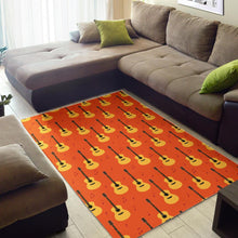 Load image into Gallery viewer, Classice Guitar Music Pattern Area Rug

