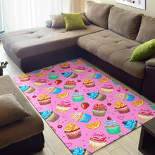 Load image into Gallery viewer, Cupcake Pattern Print Design CP05 Area Rugs
