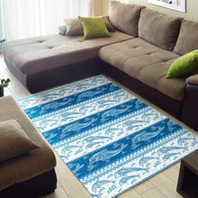 Load image into Gallery viewer, Dolphin Tribal Pattern Ethnic Motifs Area Rug
