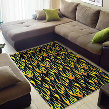 Load image into Gallery viewer, Flame Fire Pattern Background Area Rug

