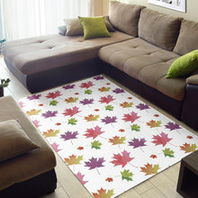 Load image into Gallery viewer, Maple Leaves Pattern Area Rug
