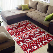 Load image into Gallery viewer, Snowman Sweater Printed Pattern Area Rug
