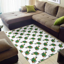 Load image into Gallery viewer, Green Amy Helicopter Pattern Area Rug
