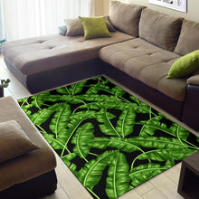 Load image into Gallery viewer, Banana Leaf Pattern Print Design BL01 Area Rugs
