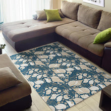 Load image into Gallery viewer, Shell Polynesian Tribal design pattern Area Rug
