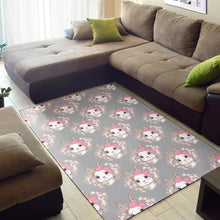 Load image into Gallery viewer, Rabbit Pattern Print Design RB07 Area Rugs
