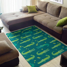 Load image into Gallery viewer, Crocodile pattern Area Rug
