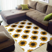 Load image into Gallery viewer, sunflowers design pattern Area Rug
