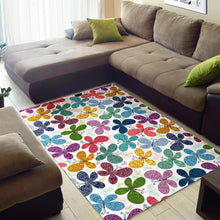 Load image into Gallery viewer, Colorful Butterfly Pattern Area Rug
