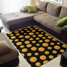 Load image into Gallery viewer, Bitcoin Pattern Print Design DO04 Area Rugs
