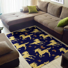 Load image into Gallery viewer, Unicorn Gold Pattern Area Rug
