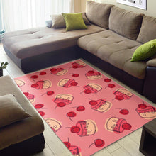 Load image into Gallery viewer, Cake cherry pattern Area Rug
