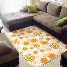 Load image into Gallery viewer, Sun design pattern Area Rug
