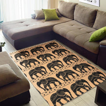 Load image into Gallery viewer, Elephant Pattern Ethnic Motifs Area Rug
