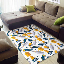 Load image into Gallery viewer, Bowling Ball and Shoes Pattern Area Rug
