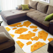 Load image into Gallery viewer, Cheese slice pattern Area Rug

