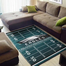 Load image into Gallery viewer, Eagles Football Field Area Rug

