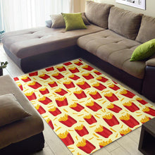 Load image into Gallery viewer, French Fries Pattern Theme Area Rug
