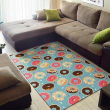Load image into Gallery viewer, Donut Pattern Print Design DN04 Area Rugs
