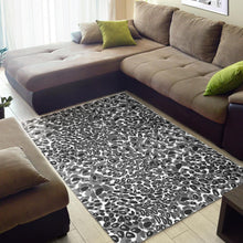 Load image into Gallery viewer, Gray Leopard Texture Pattern Area Rug
