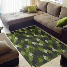 Load image into Gallery viewer, Christmas Tree Camo Pattern Area Rug
