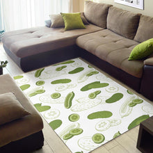 Load image into Gallery viewer, Cucumber sketch pattern Area Rug
