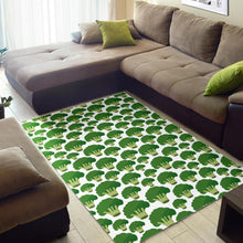 Load image into Gallery viewer, Broccoli Pattern Background Area Rug
