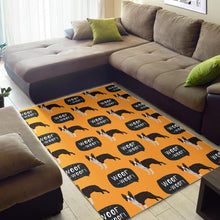 Load image into Gallery viewer, Boston terrier design pattern Area Rug
