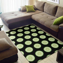 Load image into Gallery viewer, Cucumber Pattern Print Design CC02 Area Rugs
