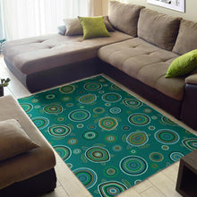 Load image into Gallery viewer, Sea Turtle Aboriginal Pattern Area Rug
