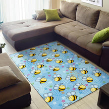 Load image into Gallery viewer, Bee Pattern Print Design BEE03 Area Rugs
