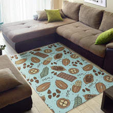 Load image into Gallery viewer, Hand Drawn Cocoa Pattern Area Rug
