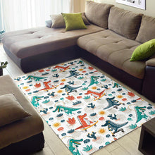 Load image into Gallery viewer, Cute Crocodile Pattern Area Rug
