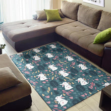 Load image into Gallery viewer, Rabbit Pattern Print Design RB013 Area Rugs
