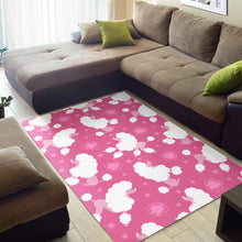 Load image into Gallery viewer, Poodle Pink Theme Pattern Area Rug
